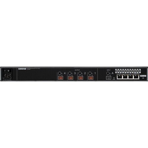 SHURE MXWANI4 / 4 CHANNEL DANTE AUDIO NETWORK INTERFACE