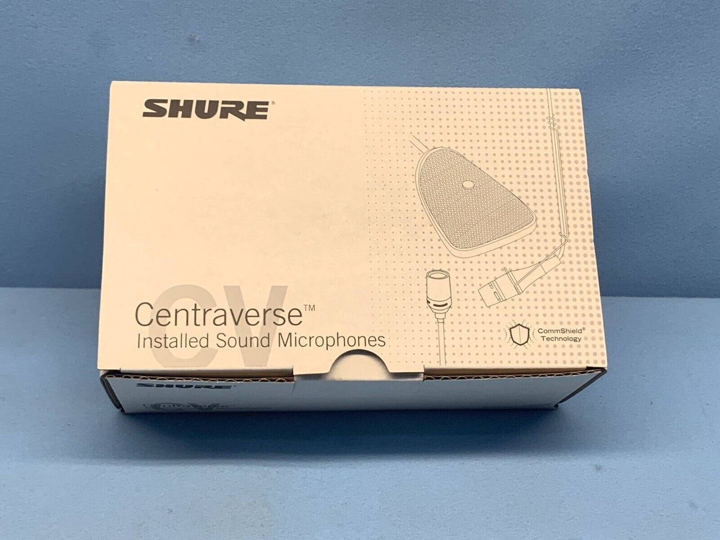 Shure CVB-W/C Centraverse Cardioid Boundary Condenser Microphone (White)