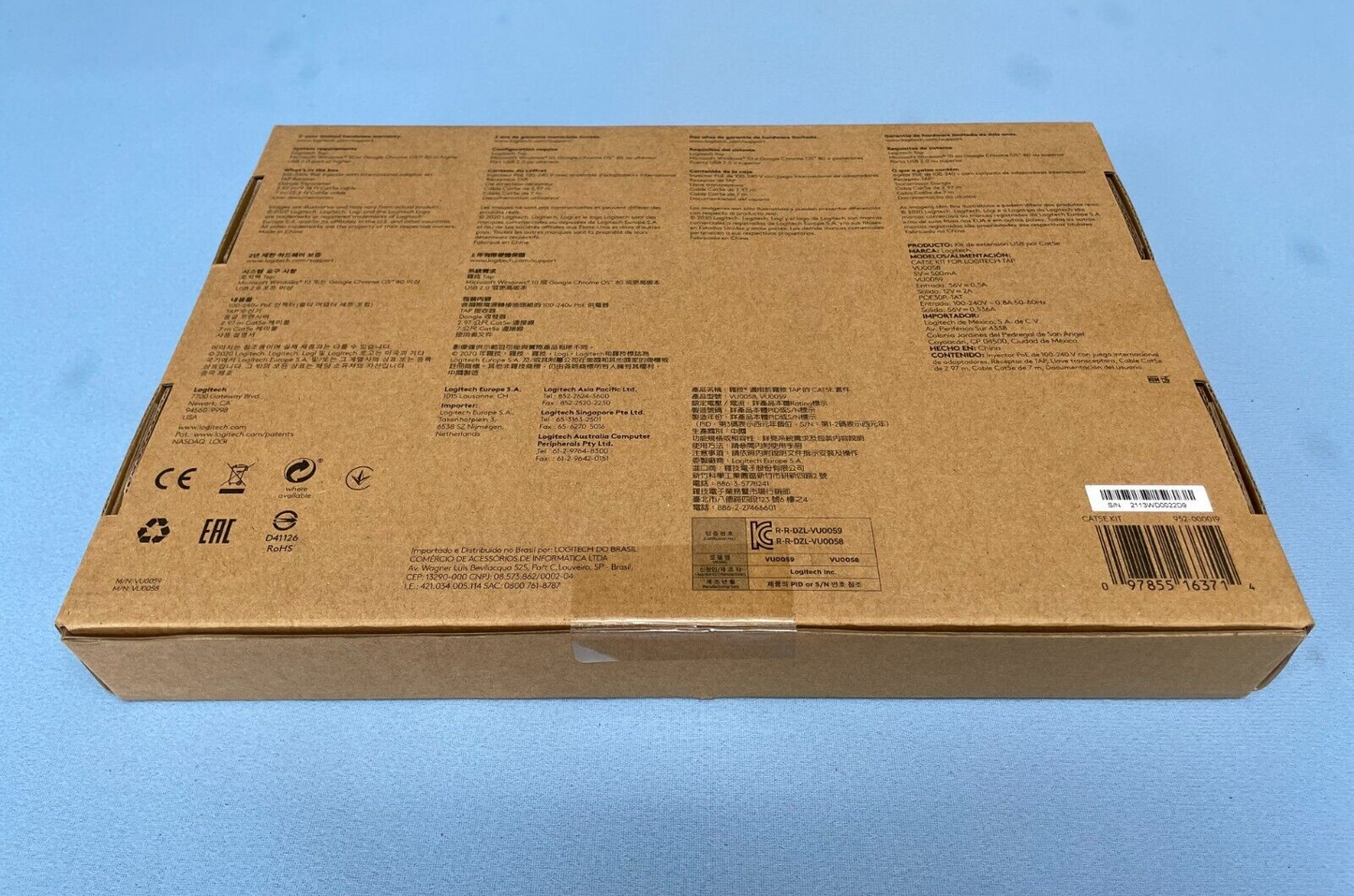 Cat5E Kit for Logitech Tap VU0059 952-000019